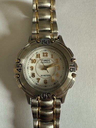Timex watch silver toned - timex,