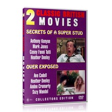 Secrets of a Super Stud (1976) + Over Exposed (1977) DVD – Rare 70s British Cult