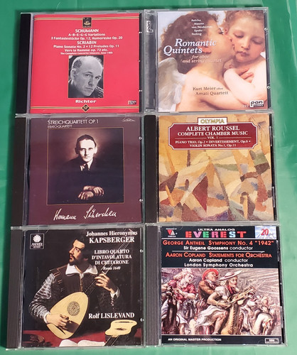 Lot classical cd s - of, 6