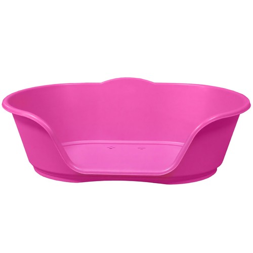 Plastic pet bed basket - plastic,