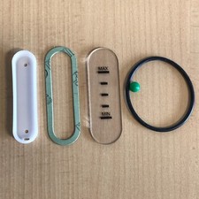 Faema E61 Sight Glass / Water Level Service Kit - Made In Italy