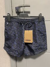 Limited Edition Burberry Mens Logo Swim Trunks  Size XS