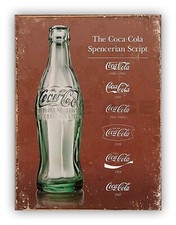 Coca Cola Retro Style Metal