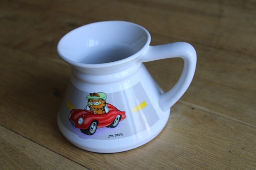Vintage garfield driving mug - vintage,