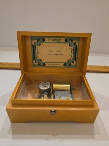 Vintage thorens swiss wood - swiss,