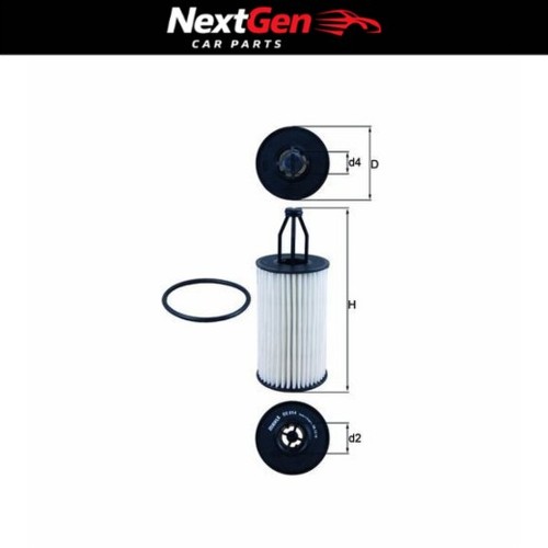 Oil filter mahle - oil, for
