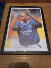 Signed Ally McCoist Rangers
