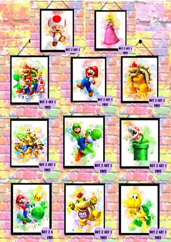 Buy get free super mario - 1,