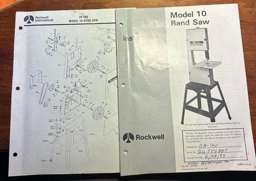 Instructions manual parts - instructions,