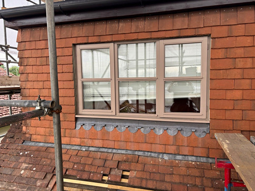 Wooden double glazed windows