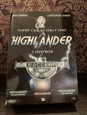 Highlander Trilogy DVD Movie
