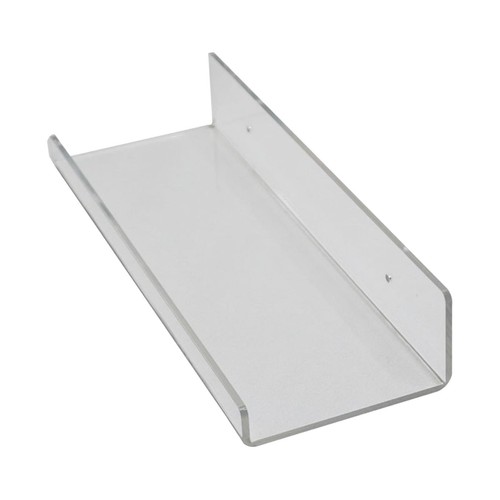 Acrylic wall shelf clear - wall,
