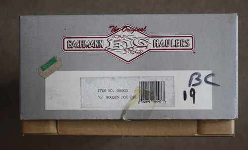 Bachmann big haulers scale - big, g