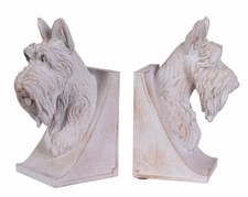 2 x bookends Scottish terrier
