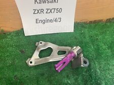 KAWASAKI ZXR ZX7 RIGHT PILLION PASSENGER HANGER FOOT PEG DAMAGED ZX750 H