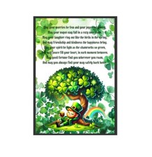 A4 Print Poster Original Irish