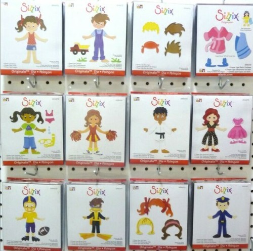 Sizzix die shape dress ups - sizzix,