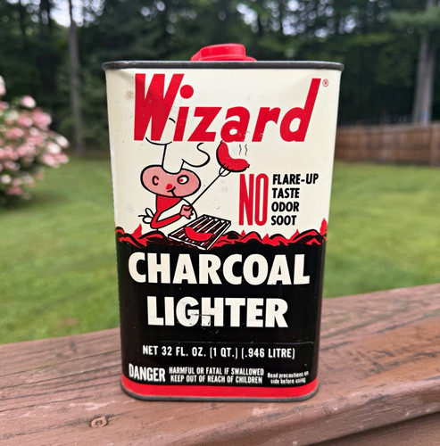 Vtg wizard charcoal - wizard, lighter