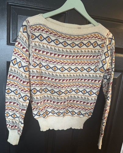 Vintage retro patterned