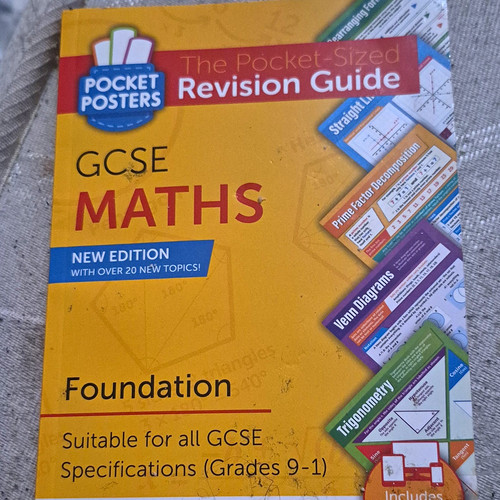Pocket posters gcse - pocket, maths