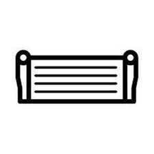 1X SUPPLY AIR COOLER FITS: VW