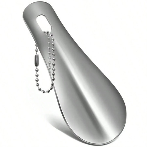 Stainless steel shoe horn mini - steel,