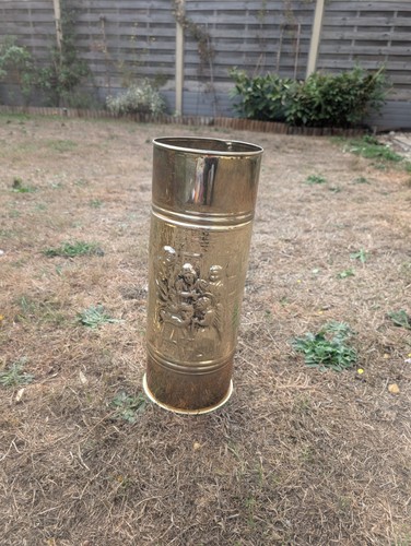 Vintage embossed brass - vintage,