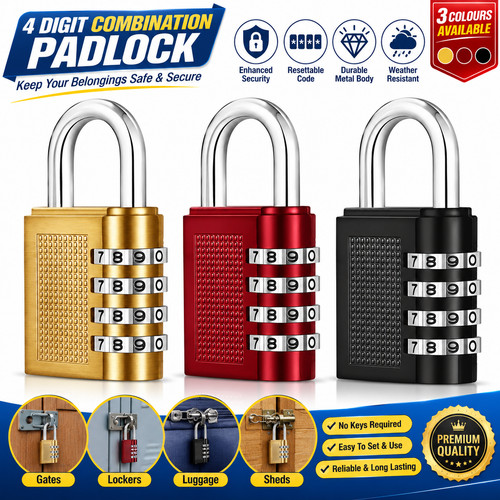 Digit combination padlock - digit,