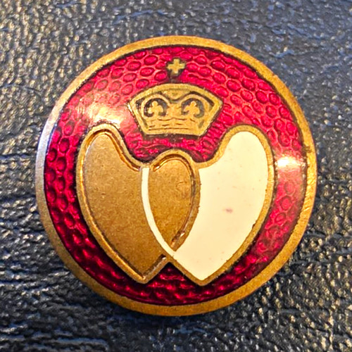 Blood donor enamel pin - blood, badge