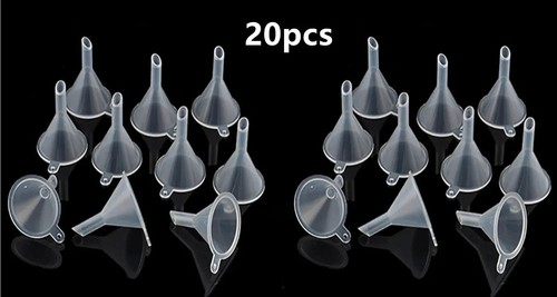 20pcs mini clear funnels - mini,