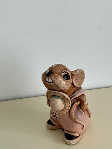 Pendelfin mouse pink - pendelfin, made