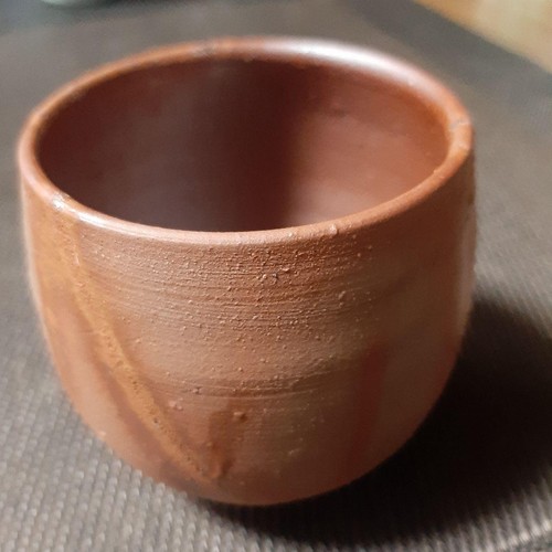 Sake cup bizen ware - drink, tea