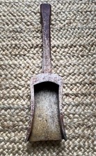 Antique/Vintage Swedish Primitive Wood Grain Scoop