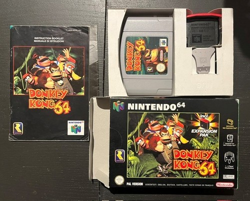 Donkey kong nintendo - kong, 64