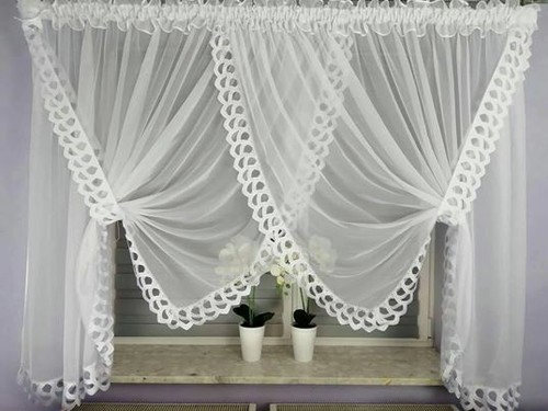 Ready made voile net - , curtain