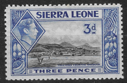 Sierra leone 1938 - leone, gvi