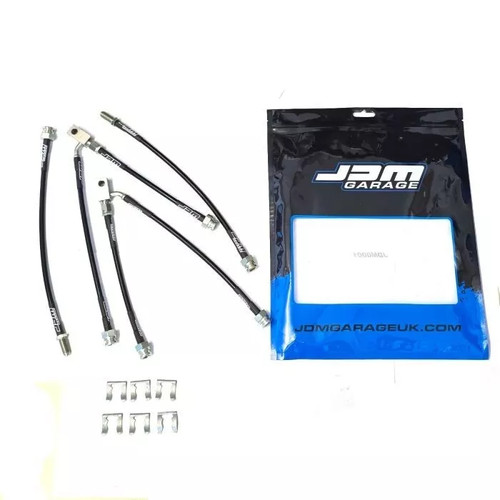 Braided brake hose - braided, 6