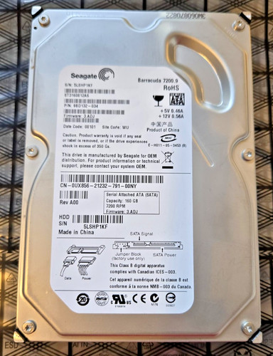 Seagate barracuda st3160812as - seagate,