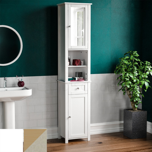 Bathroom cabinet storage - bathroom,