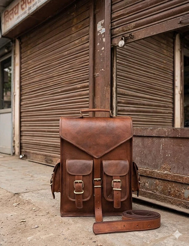 Handmade genuine goat leather - handmade,