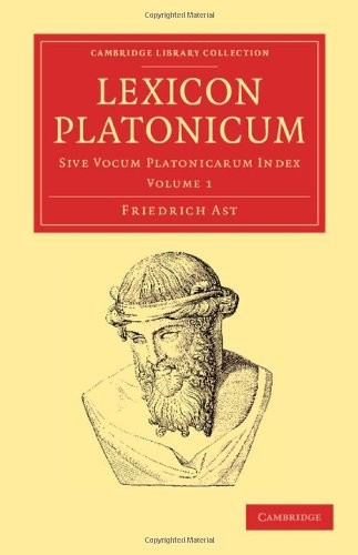 Lexicon platonicum sive vocum - lexicon,
