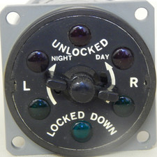 Tornado Aircraft Undercarriage Position Indicator, Part No. PAN6746-4 [1R2C]