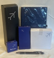 IndiGo Airline Tote Bag, Digital Waterbottle, Keyring, Pen, A5 Notebook Coasters