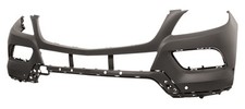 Mercedes ML 12-15 Front Bumper With Parking Sensor Holes Not AMG