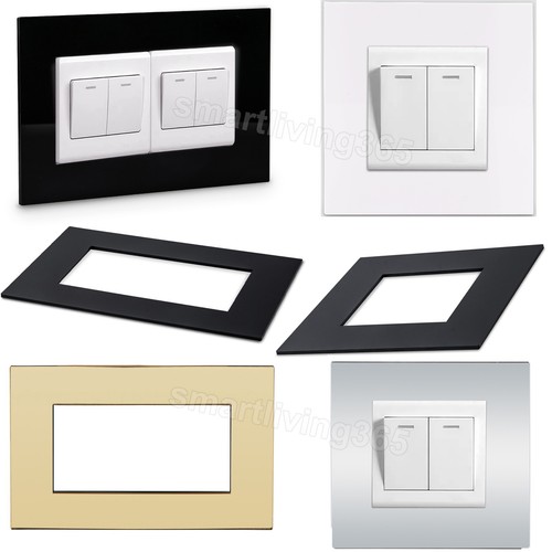 Double single socket switch - double/single,
