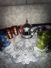 Moroccan Tea Glasses Set Of 6 For Atay Authentic Bought In Moroccan Market