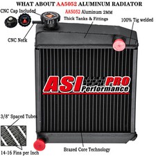 2-Row Radiator for 1961-1969