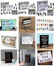 Light Box Message Board Peg Board Light Up, Spare Letters Cinema Wedding Party 