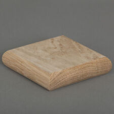Oak Lacquered Flat Newel Cap  - 90 x 90mm