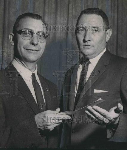 1965 press photo - photo, sims